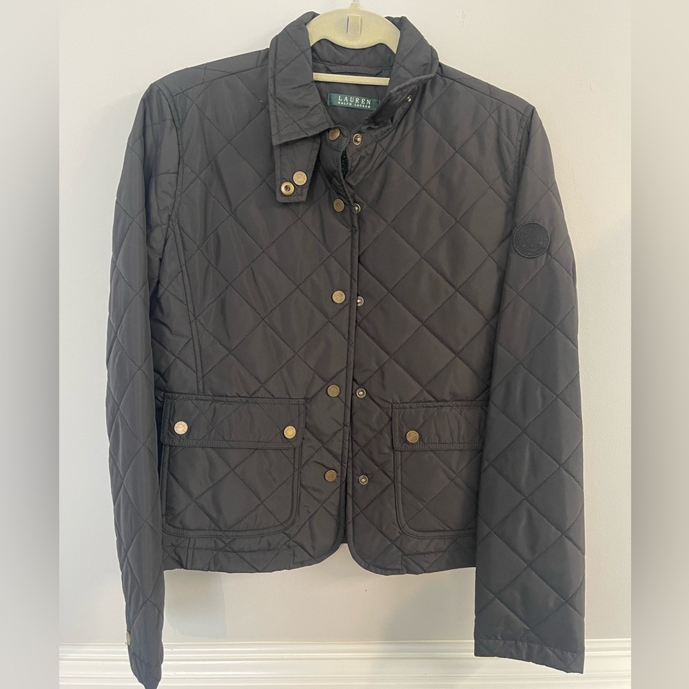 Ralph Lauren Black Quilted Jacket
